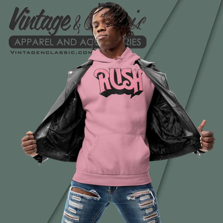 Rush Pink Logo Hoodie Rush Pink Logo Hoodie