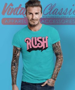 Rush Pink Logo Shirt 4 Rush Pink Logo T Shirt