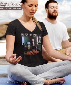 Rush Power Windows Tour V Neck TShirt
