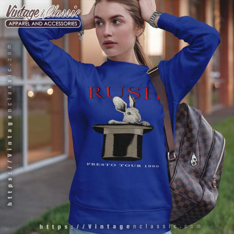Rush Presto Tour 1990 Sweatshirt Rush Presto Tour 1990 Sweatshirt