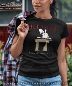Rush Presto Tour 1990 Women TShirt