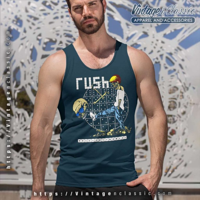 Rush Roll The Bones Tank Top Racerback Rush Roll The Bones Tank Top Racerback