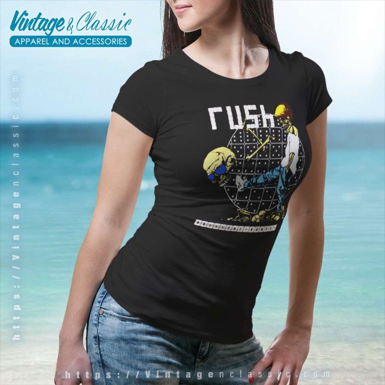 Rush Roll The Bones Women TShirt 1 Rush Roll The Bones Women TShirt 1