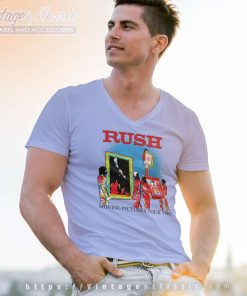 Rush Shirt 1981 Moving Pictures Tour 4 Rush Shirt 1981 Moving Pictures Tour V Neck TShirt