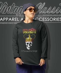 Rush Shirt A Farewell To Kings Long Sleeve Tee