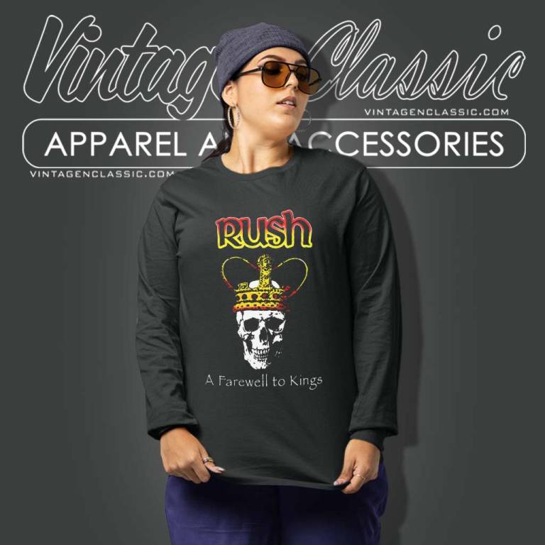 Rush Shirt A Farewell To Kings Long Sleeve Tee Rush Shirt A Farewell To Kings Long Sleeve Tee