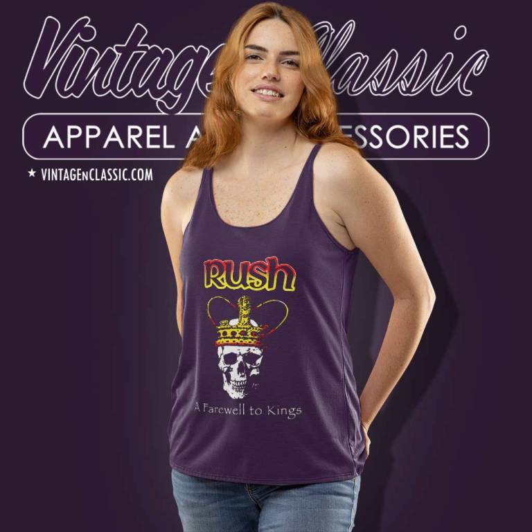 Rush Shirt A Farewell To Kings Tank Top Racerback Rush Shirt A Farewell To Kings Tank Top Racerback