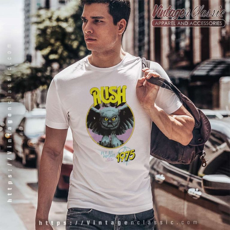 Rush Shirt Fly By Night Live T Shirt Rush Shirt Fly By Night Live T Shirt