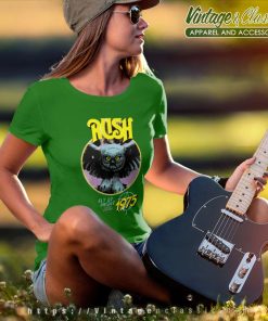 Rush Shirt Fly By Night Live 7 Rush Shirt Fly By Night Live Women TShirt