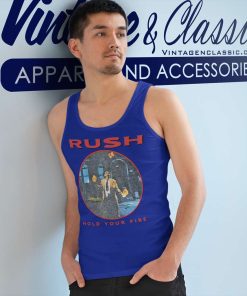 Rush Shirt Hold Your Fire Tour Tank Top Racerback