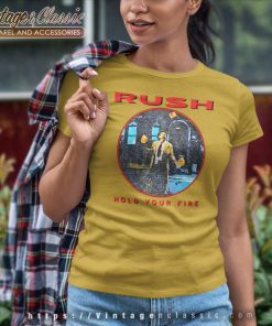 Rush Shirt Hold Your Fire Tour Women TShirt
