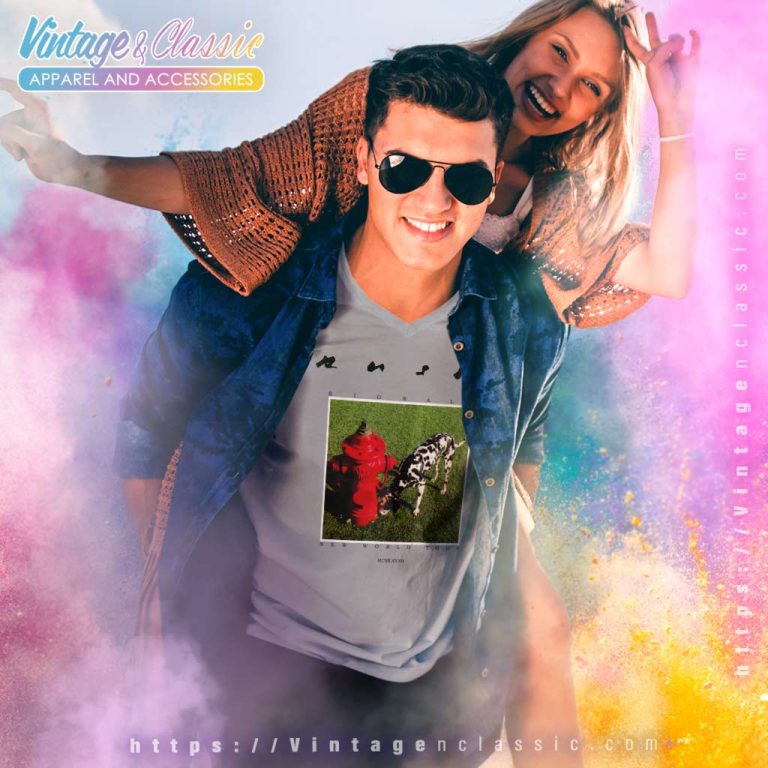 Rush Shirt Signals New World Tour V Neck TShirt Rush Shirt Signals New World Tour V Neck TShirt