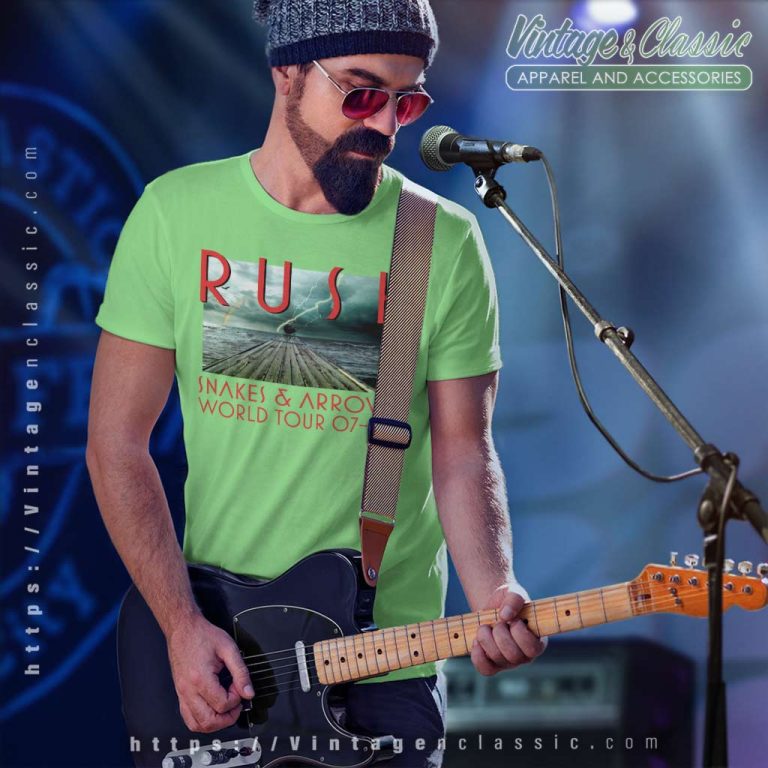 Rush Shirt Snakes Arrows World Tour T Shirt Rush Shirt Snakes Arrows World Tour T Shirt