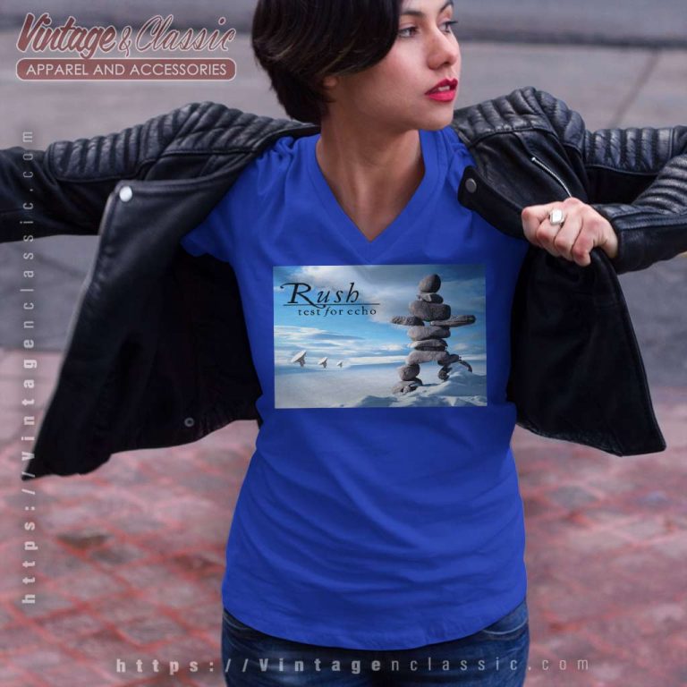 Rush Shirt Test For Echo Tour V Neck TShirt Rush Shirt Test For Echo Tour V Neck TShirt