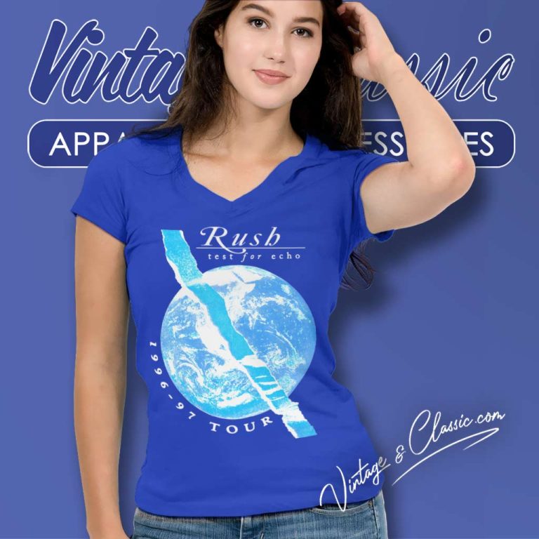 Rush Shirt Test For Echo V Neck TShirt Rush Shirt Test For Echo V Neck TShirt