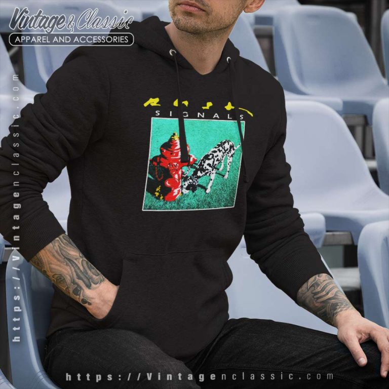 Rush Signals New World Tour Hoodie Rush Signals New World Tour Hoodie