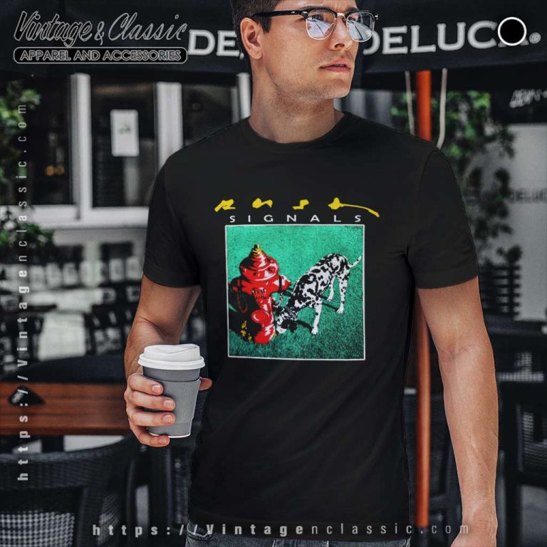 Rush Signals New World Tour T Shirt Rush Signals New World Tour T Shirt