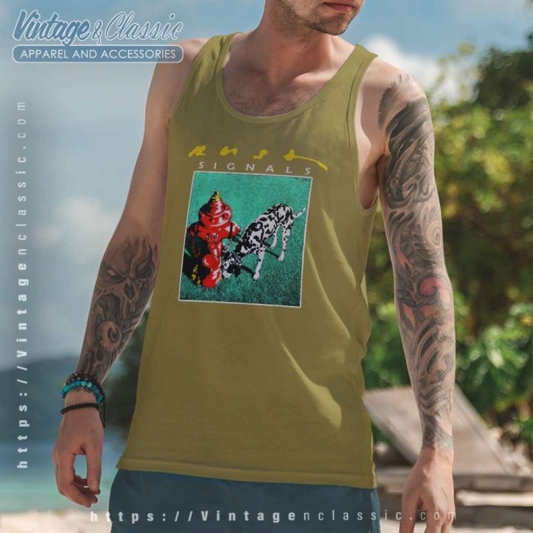 Rush Signals New World Tour Tank Top Racerback Rush Signals New World Tour Tank Top Racerback