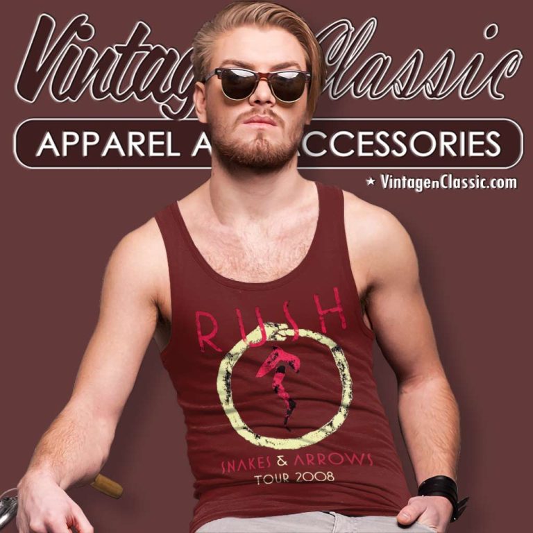 Rush Snakes And Arrows Tank Top Racerback Rush Snakes And Arrows Tank Top Racerback