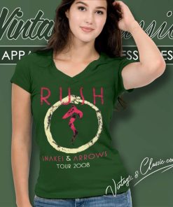 Rush Snakes And Arrows V Neck TShirt
