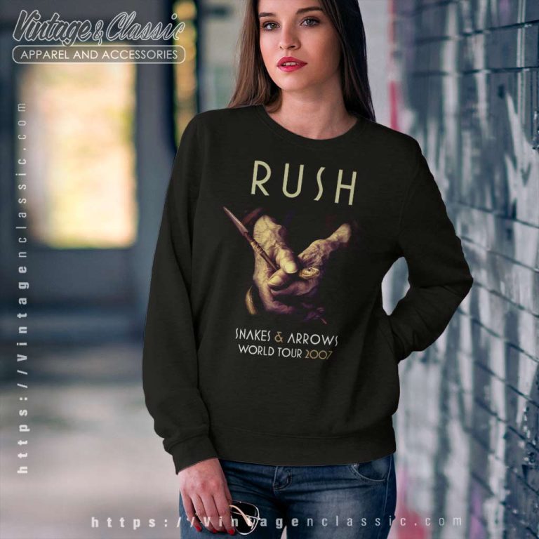 Rush Snakes Arrows Tour Sweatshirt Rush Snakes Arrows Tour Sweatshirt