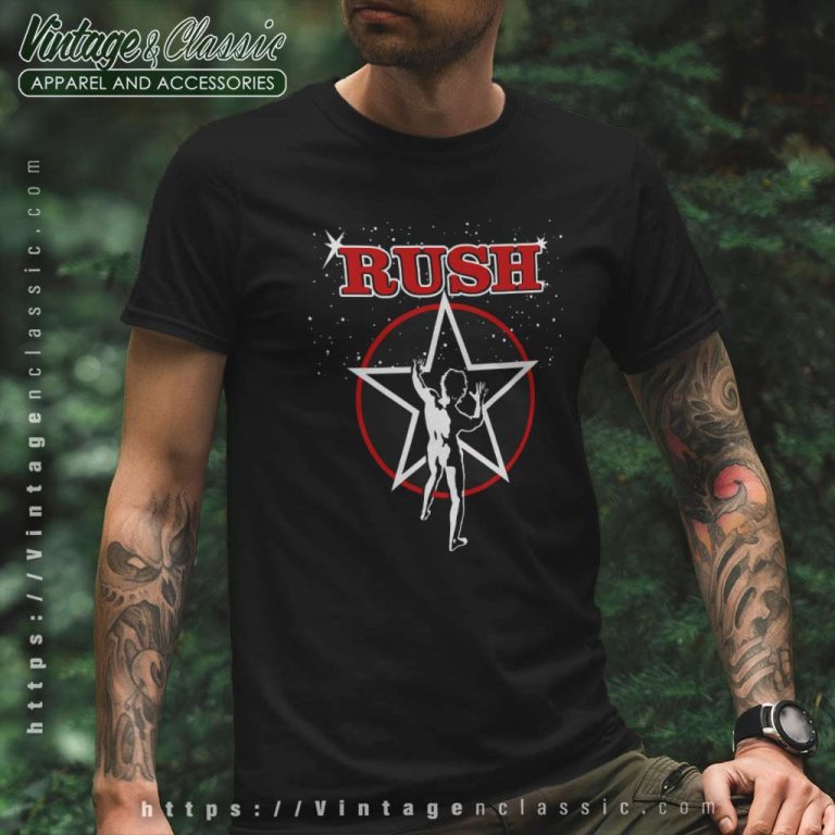 Rush Starman Logo T Shirt Rush Starman Logo T Shirt