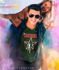 Rush Starman Logo V Neck TShirt