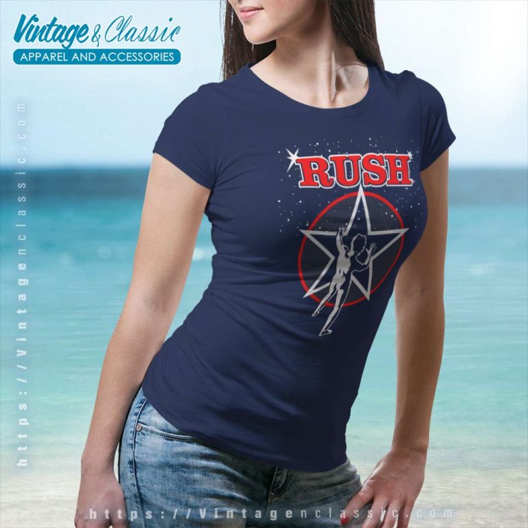 Rush Starman Logo Women TShirt Rush Starman Logo Women TShirt