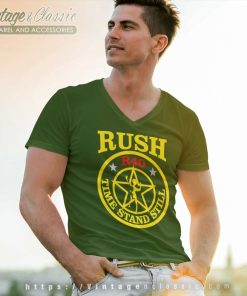 Rush Time Stand Still V Neck TShirt