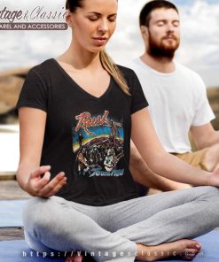 Rush Tour 1980 Shirt 7 Rush Tour 1980 V Neck TShirt