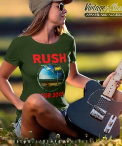 Rush Tour 2015 Shirt 7 Rush Tour 2015 Women TShirt