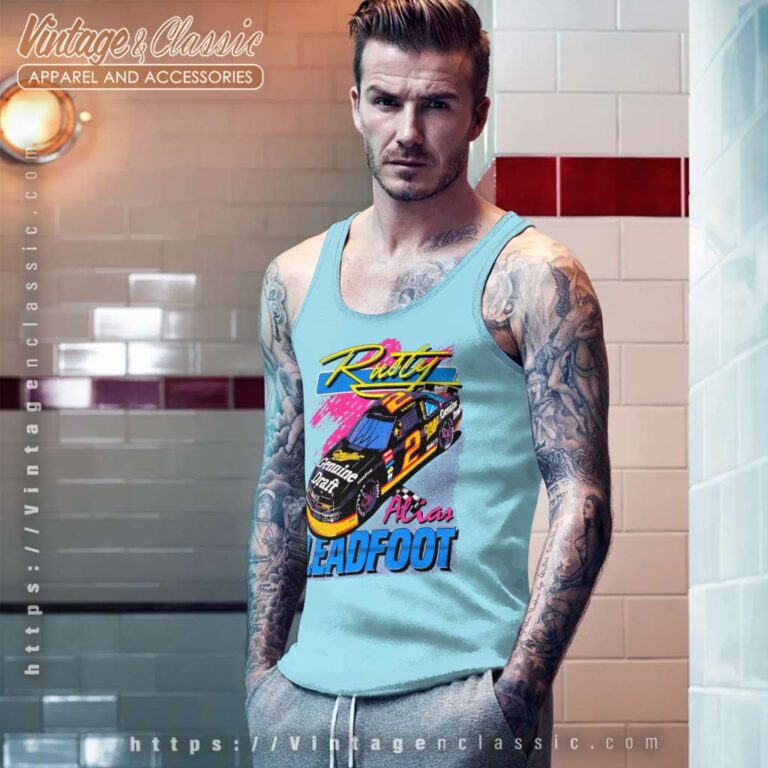 Rusty Wallace Alias Leadfoot Tank Top Racerback Rusty Wallace Alias Leadfoot Tank Top Racerback