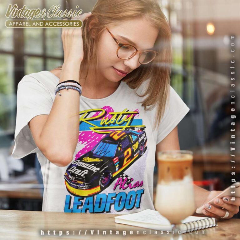 Rusty Wallace Alias Leadfoot Women TShirt Rusty Wallace Alias Leadfoot Women TShirt
