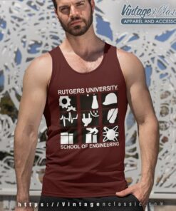 Rutgers University School Of Engineering Shirt 5 Rutgers University School Of Engineering Tank Top Racerback