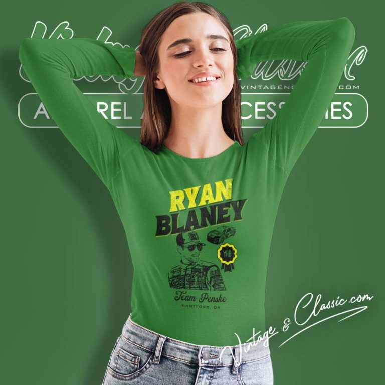 Ryan Blaney 12 2023 Nascar Champion Long Sleeve Tee Ryan Blaney 12 2023 Nascar Champion Long Sleeve Tee