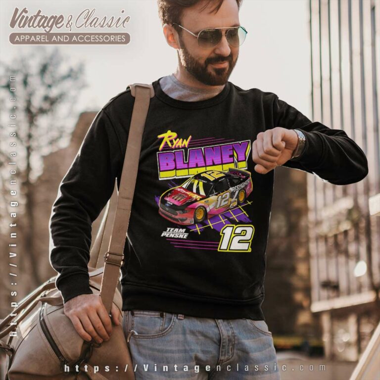 Ryan Blaney 12 Nascar Team Penske Sweatshirt Ryan Blaney 12 Nascar Team Penske Sweatshirt