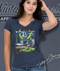 Ryan Blaney 2023 Nascar Championship V Neck TShirt