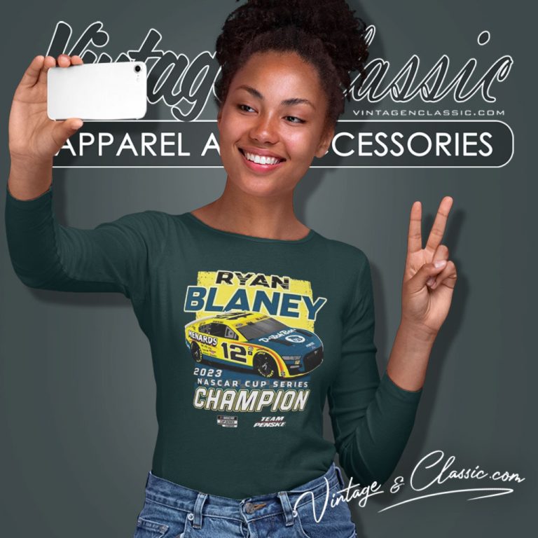 Ryan Blaney 2023 Shirt Nascar Cup Series Champion Long Sleeve Tee Ryan Blaney 2023 Shirt Nascar Cup Series Champion Long Sleeve Tee