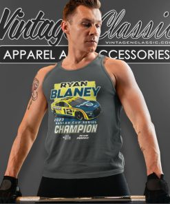 Ryan Blaney 2023 Shirt Nascar Cup Series Champion Tank Top Racerback