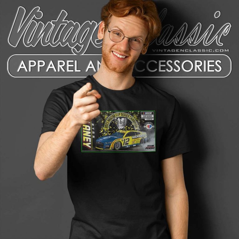 Ryan Blaney Champion Car Shirt 2023 Nascar Cup Series Champion T Shirt Ryan Blaney Champion Car Shirt 2023 Nascar Cup Series Champion T Shirt