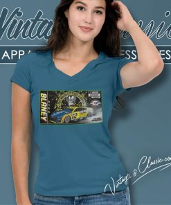Ryan Blaney Champion Car Shirt 2023 Nascar Cup Series Champion V Neck TShirt