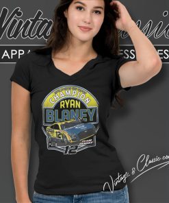 Ryan Blaney Championship 2023 V Neck TShirt