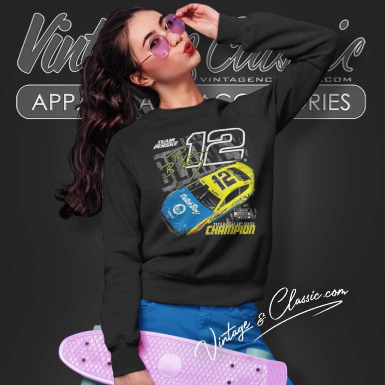 Ryan Blaney Nascar Cup Series Champion Car Sweatshirt Ryan Blaney Nascar Cup Series Champion Car Sweatshirt