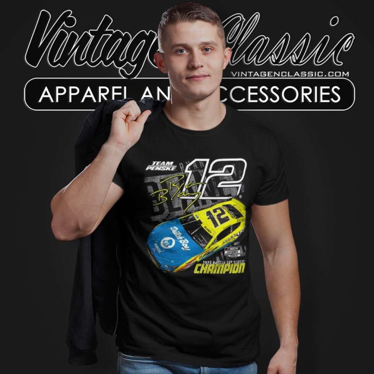 Ryan Blaney Nascar Cup Series Champion Car T Shirt Ryan Blaney Nascar Cup Series Champion Car T Shirt