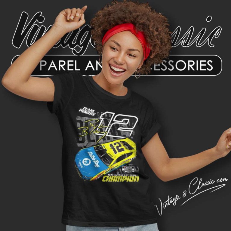 Ryan Blaney Nascar Cup Series Champion Car Women TShirt Ryan Blaney Nascar Cup Series Champion Car Women TShirt