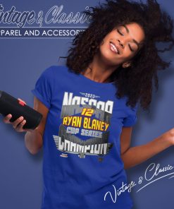 Ryan Blaney Starter 2023 Nascar Cup Series Champion Prime Time Women T Shirt