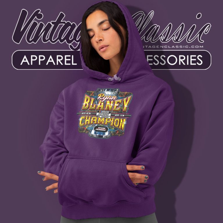 Ryan Blaney Team Penske 2023 Shirt Nascar Cup Series Champion Hoodie Ryan Blaney Team Penske 2023 Shirt Nascar Cup Series Champion Hoodie