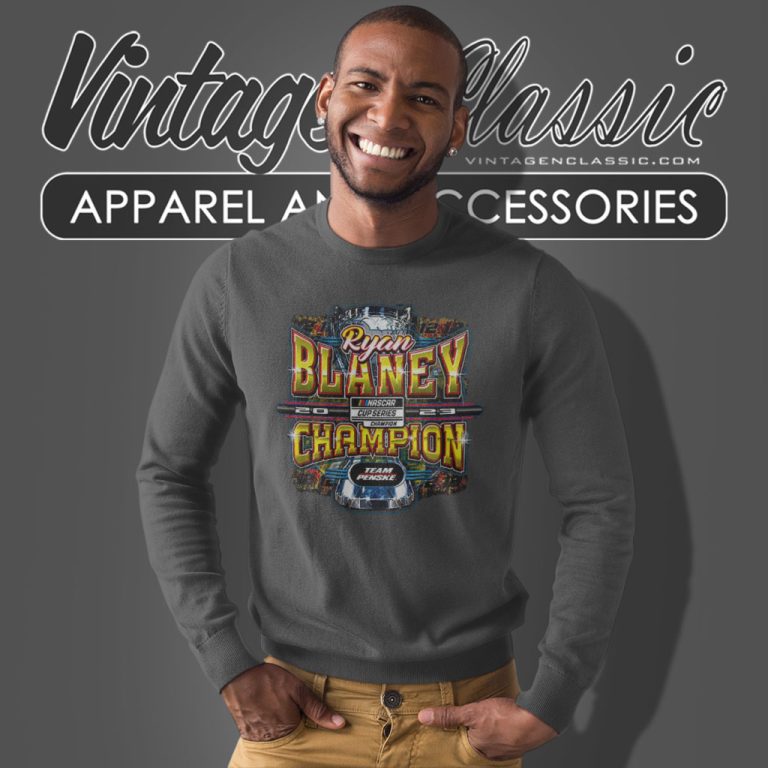 Ryan Blaney Team Penske 2023 Shirt Nascar Cup Series Champion Sweatshirt Ryan Blaney Team Penske 2023 Shirt Nascar Cup Series Champion Sweatshirt