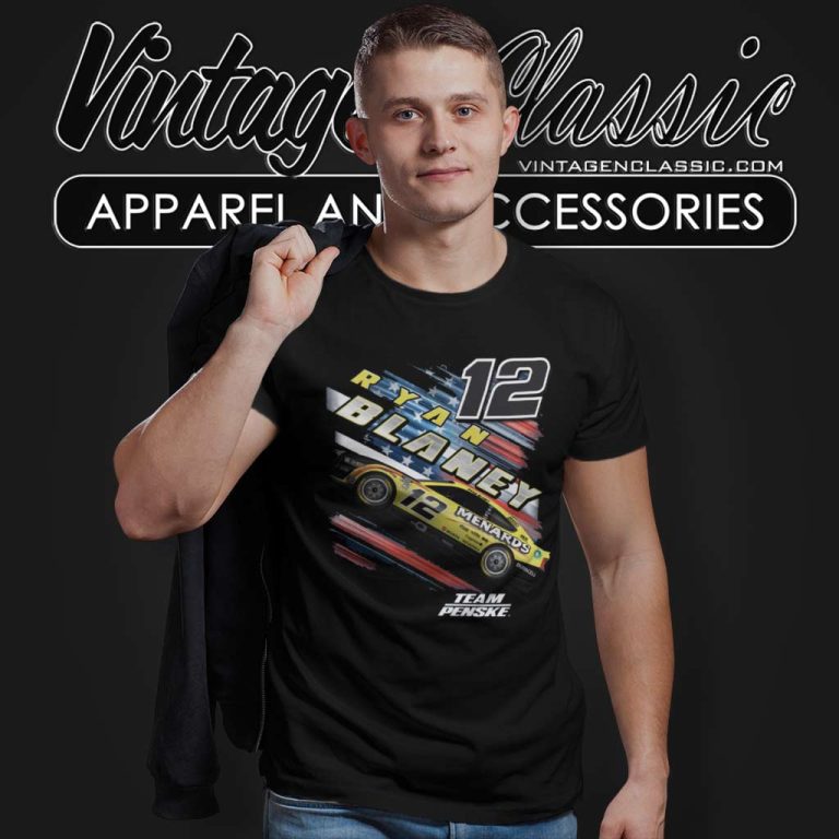 Ryan Blaney Team Penske Champion 2023 T Shirt Ryan Blaney Team Penske Champion 2023 T Shirt