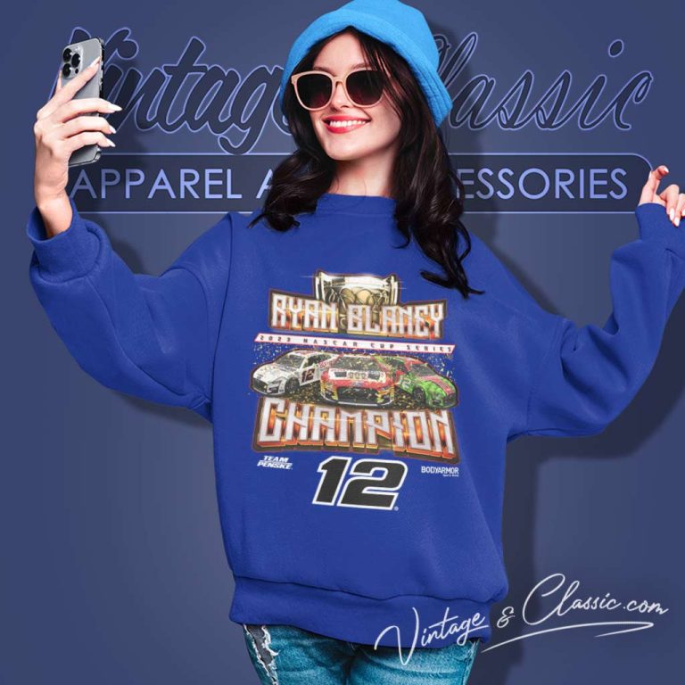 Ryan Blaney Team Penske Nascar Champion 2023 Sweatshirt Ryan Blaney Team Penske Nascar Champion 2023 Sweatshirt